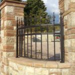 Ringhiera in ferro sagomato