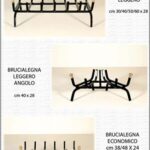 Porta legna in ferro