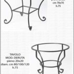 Tavolo Mod. Deruta (vari modelli)