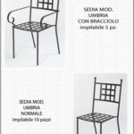 Sedia Mod. Umbria (vari modelli)