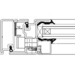 Nodo a parete con battuta