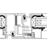 Nodo anta apribile vetrata continua